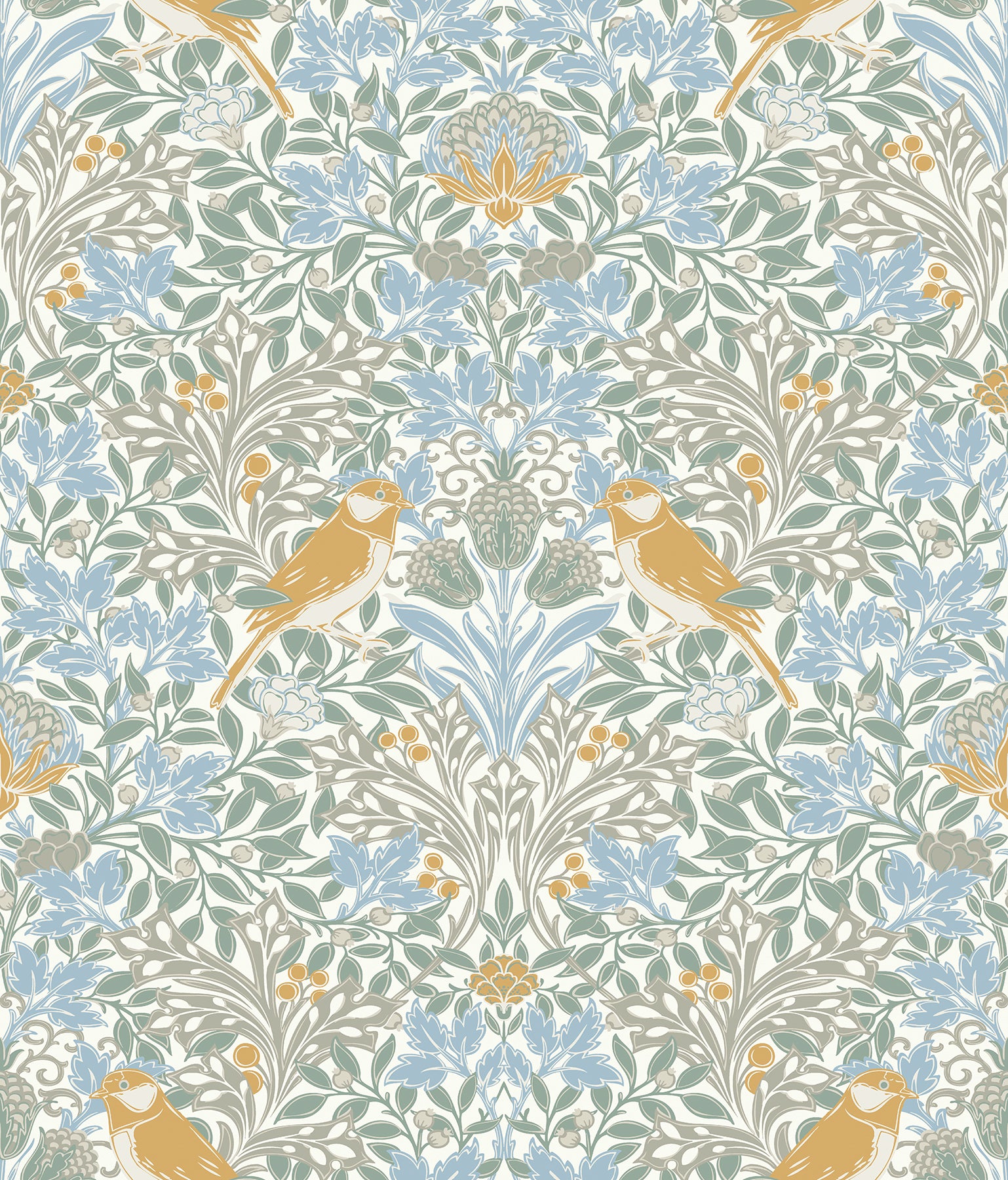 Garden Aviary Peel and Stick Wallpaper by WallPops