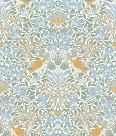 Garden Aviary Peel and Stick Wallpaper by WallPops