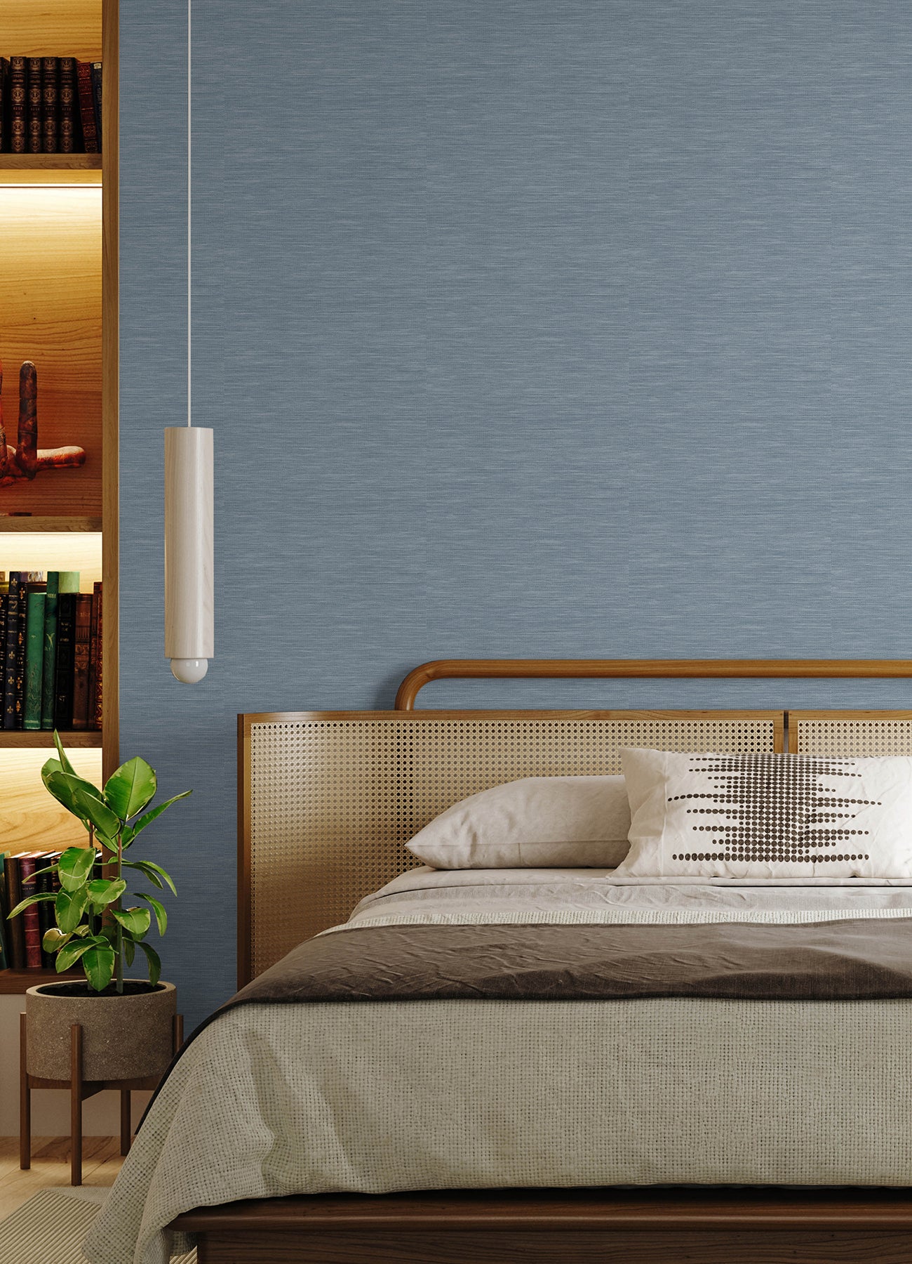 RMK12778PL wallpaper in a room setting