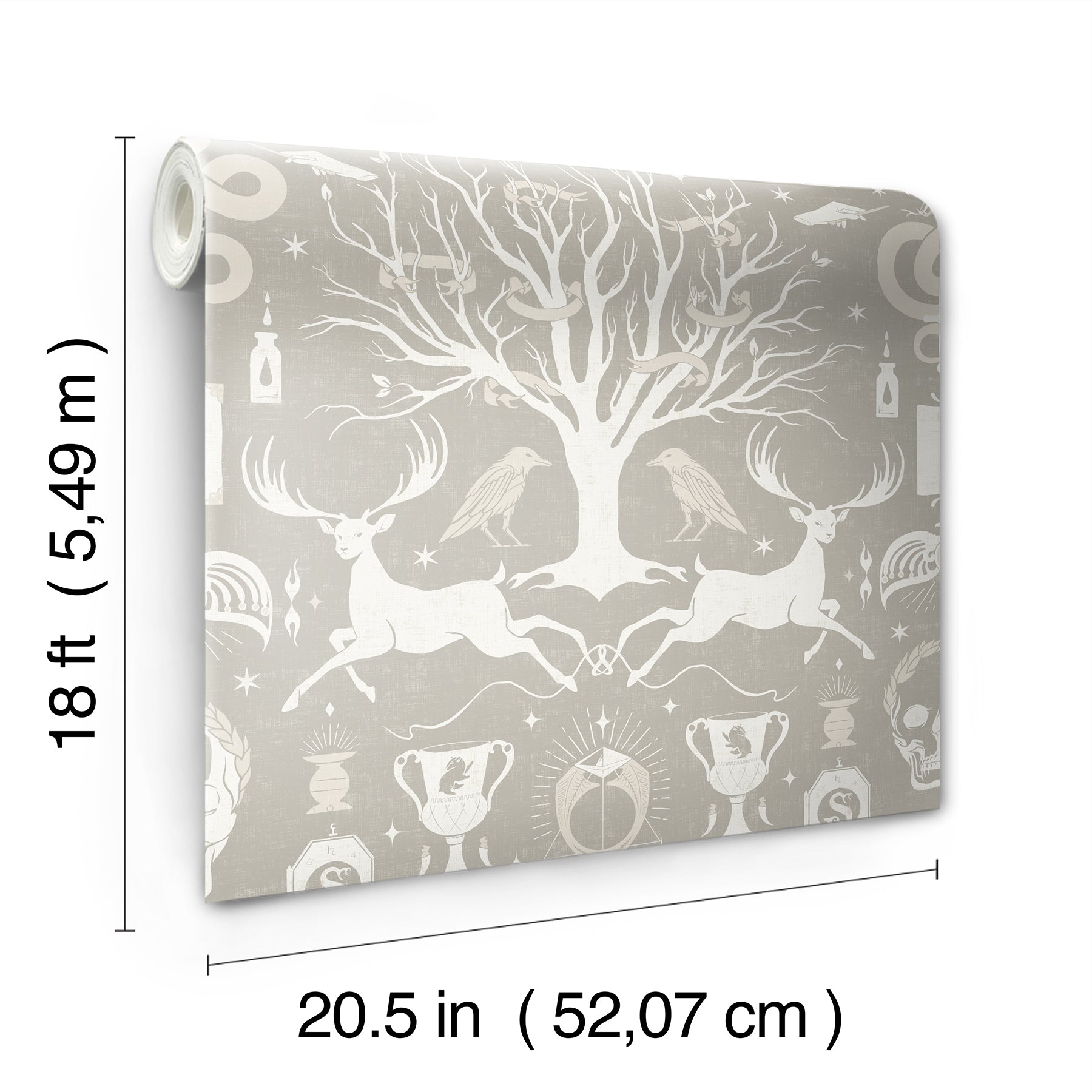 RMK12782PLW Peel and Stick Wallpaper - dimensions