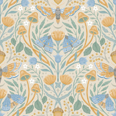 Enchanted Forest Damask Peel and Stick Wallpaper by WallPops