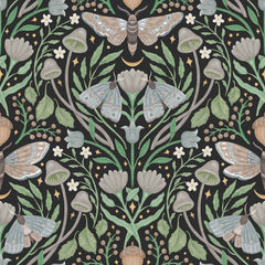 Enchanted Forest Damask Peel and Stick Wallpaper by WallPops