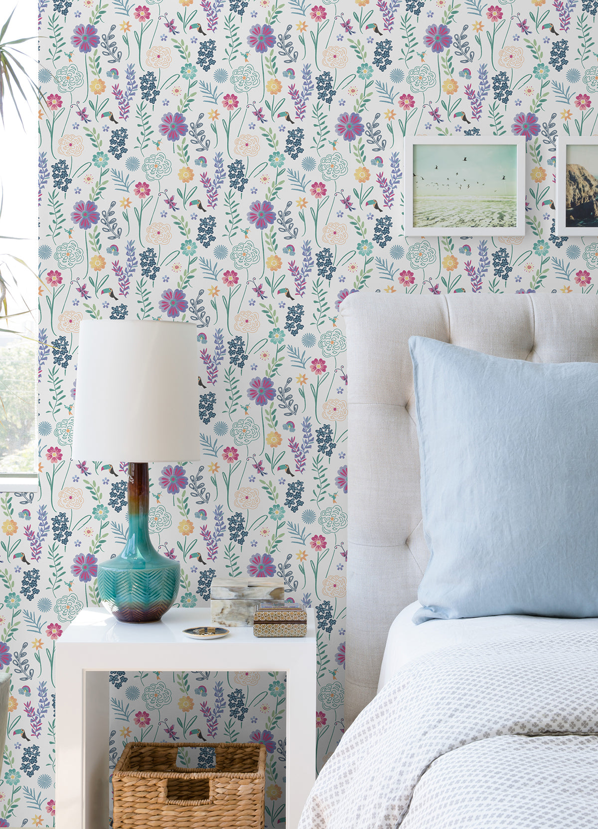 Disney Peel and Stick Wallpaper in a room setting