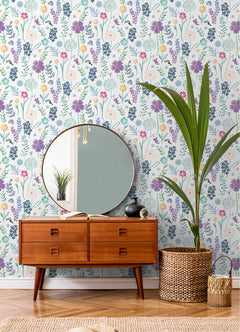 Disney Peel and Stick Wallpaper in a room setting
