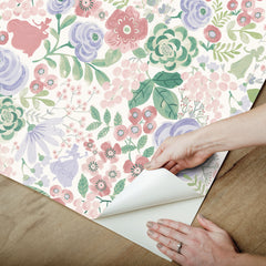 Disney2 Peel and Stick Wallpaper - how to peel