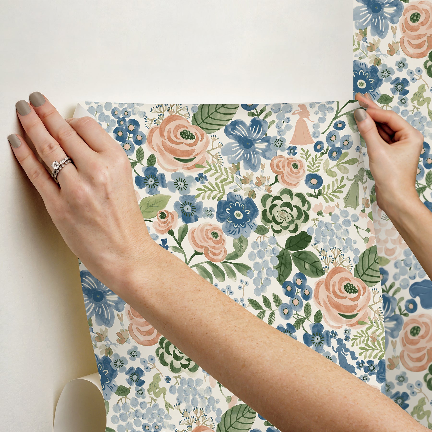 Disney2 Peel and Stick Wallpaper - how to stick