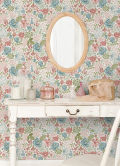 Disney2 Peel and Stick Wallpaper in a room setting
