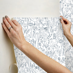 Disney Peel and Stick Wallpaper - how to stick