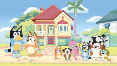 Bluey Friends & Family P&S Wall Murals by WallPops