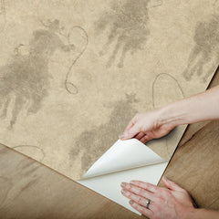 Yellowstone Stockman Silhouette P&S Wallpaper - how to peel