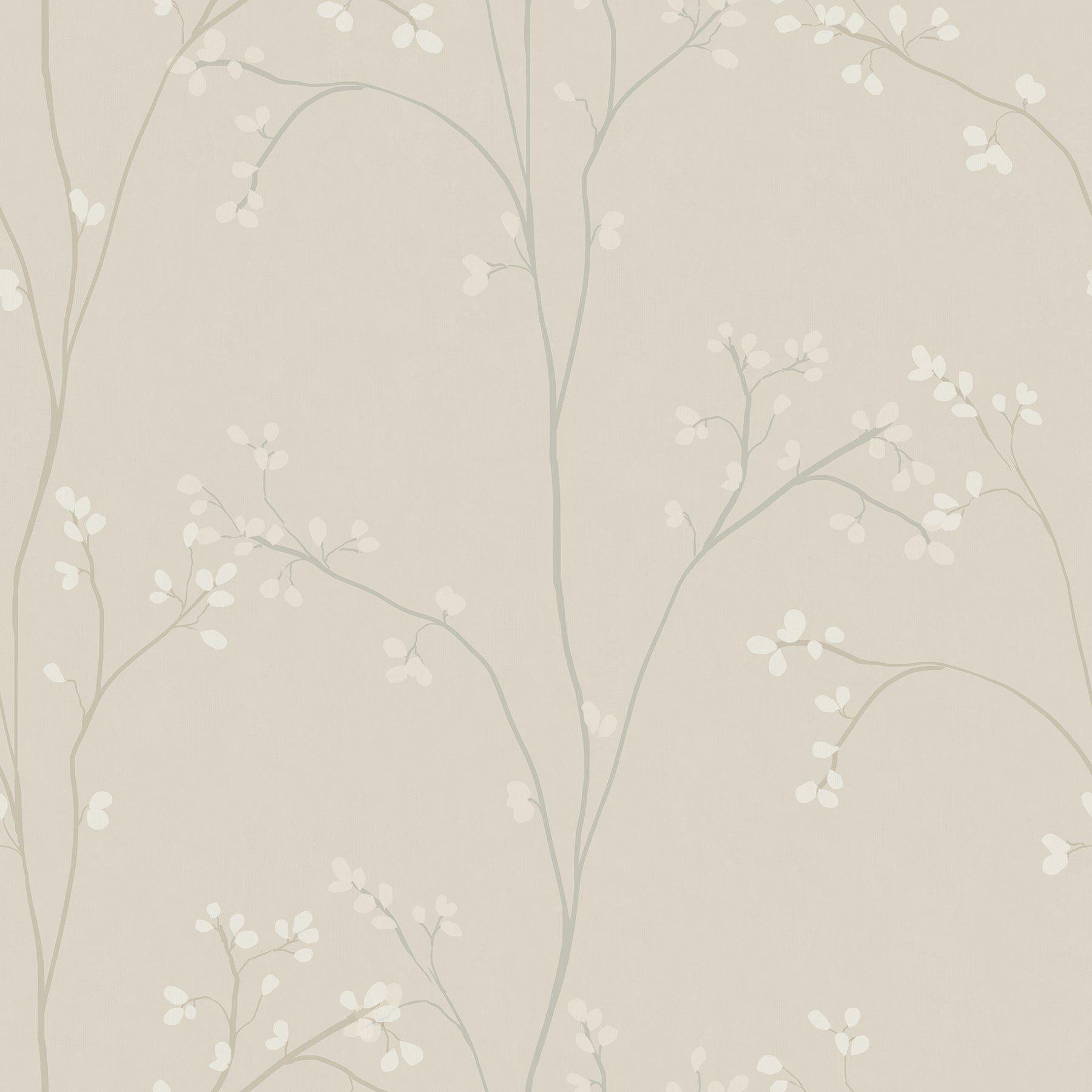 Blossom Stripe Black Peel & Stick Wallpaper by WallPops