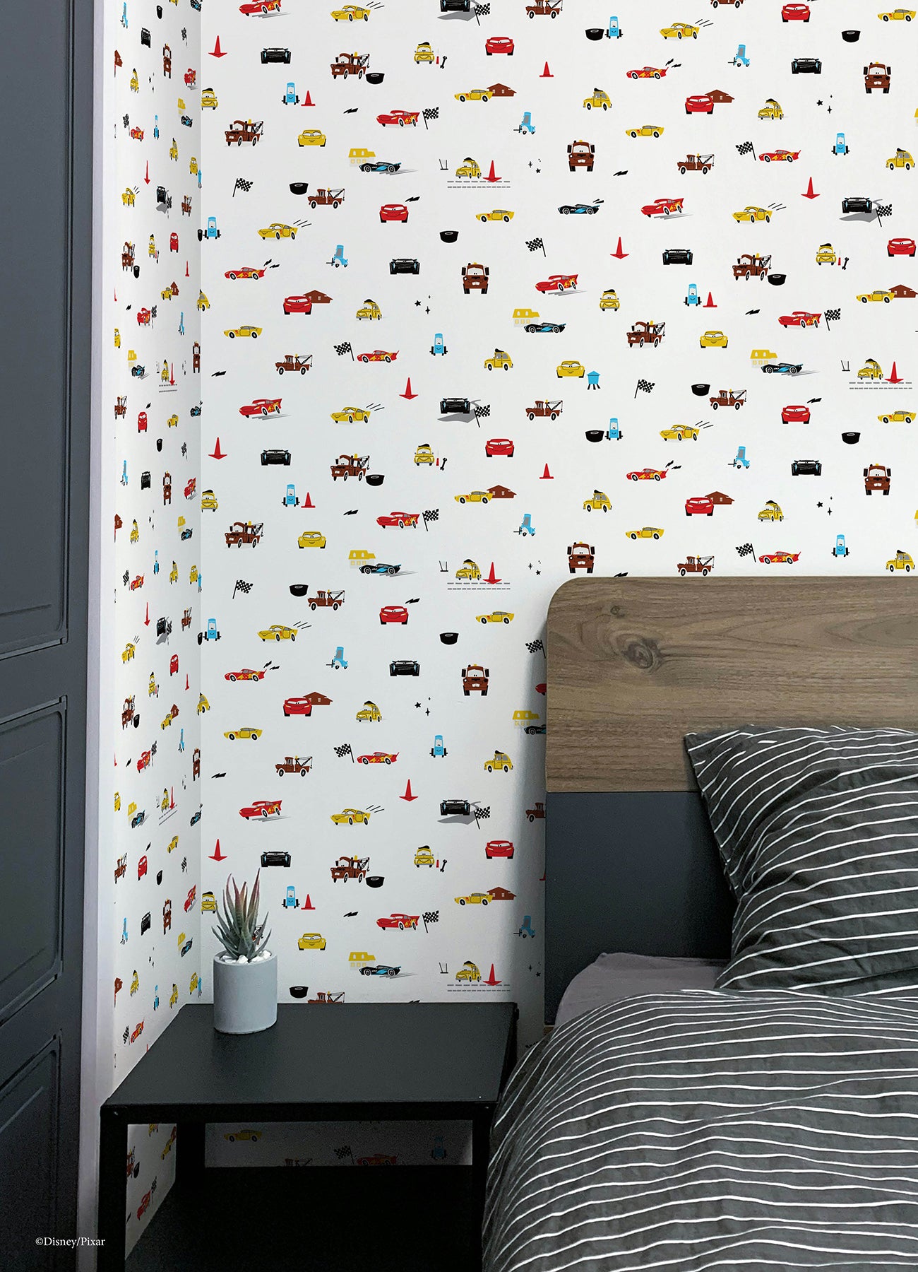 Disney Peel and Stick Wallpaper in a room setting