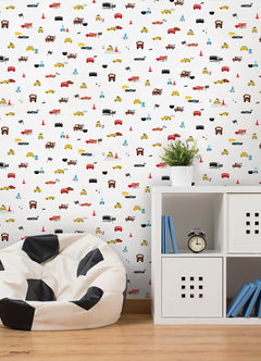 Disney Peel and Stick Wallpaper in a room setting