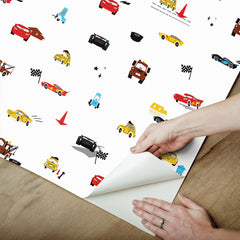 Disney Peel and Stick Wallpaper - how to peel