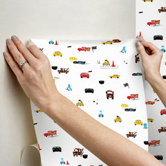Disney Peel and Stick Wallpaper - how to stick
