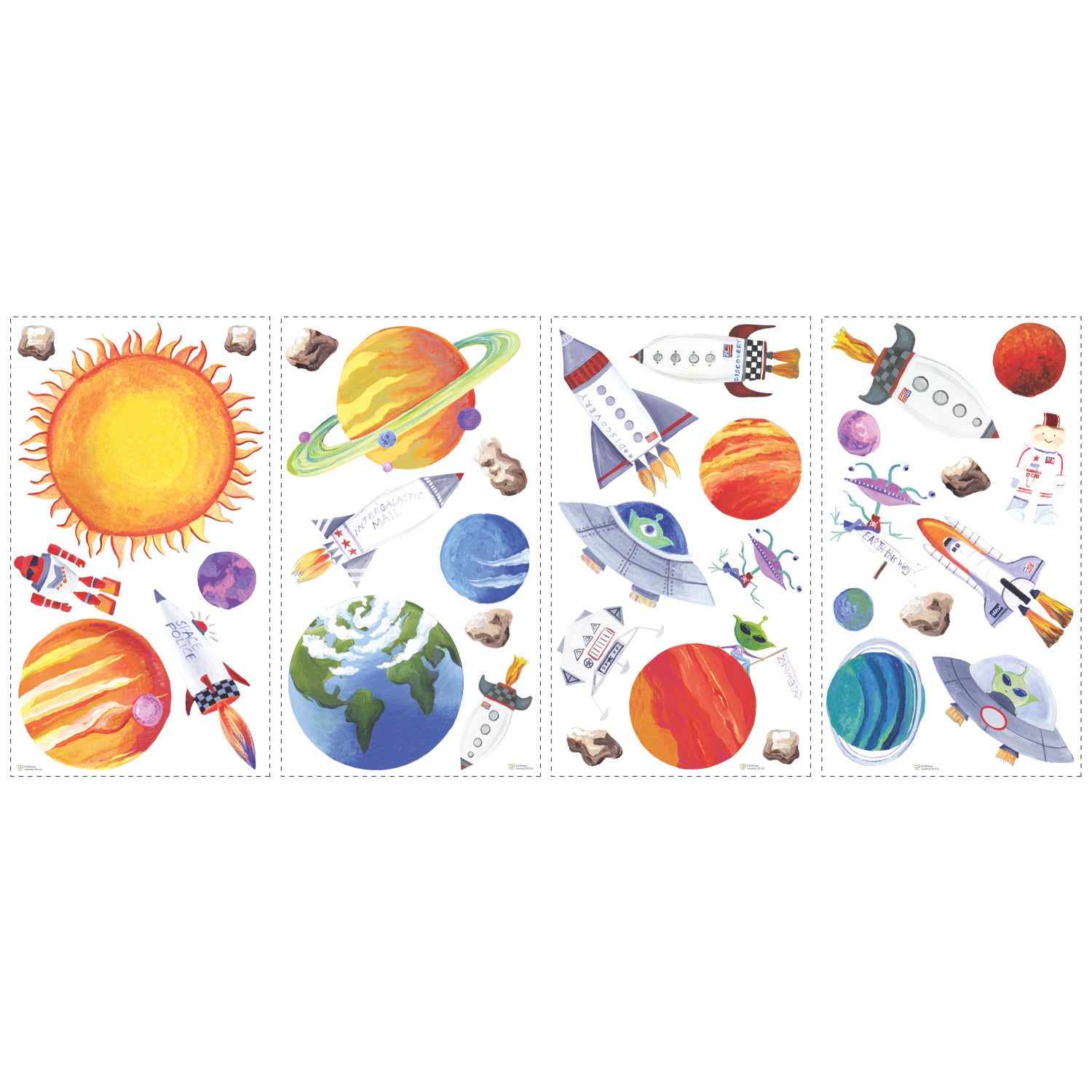 Outer Space Wall Decals by WallPops