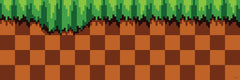 Sonic The Hedgehog Green Hill Borders by WallPops