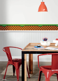 Sonic The Hedgehog Green Hill Borders in a room setting