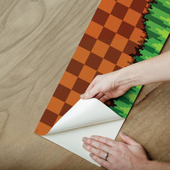 Sonic The Hedgehog Green Hill Borders - how to peel