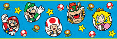 Nintendo Super Mario Characters Borders by WallPops