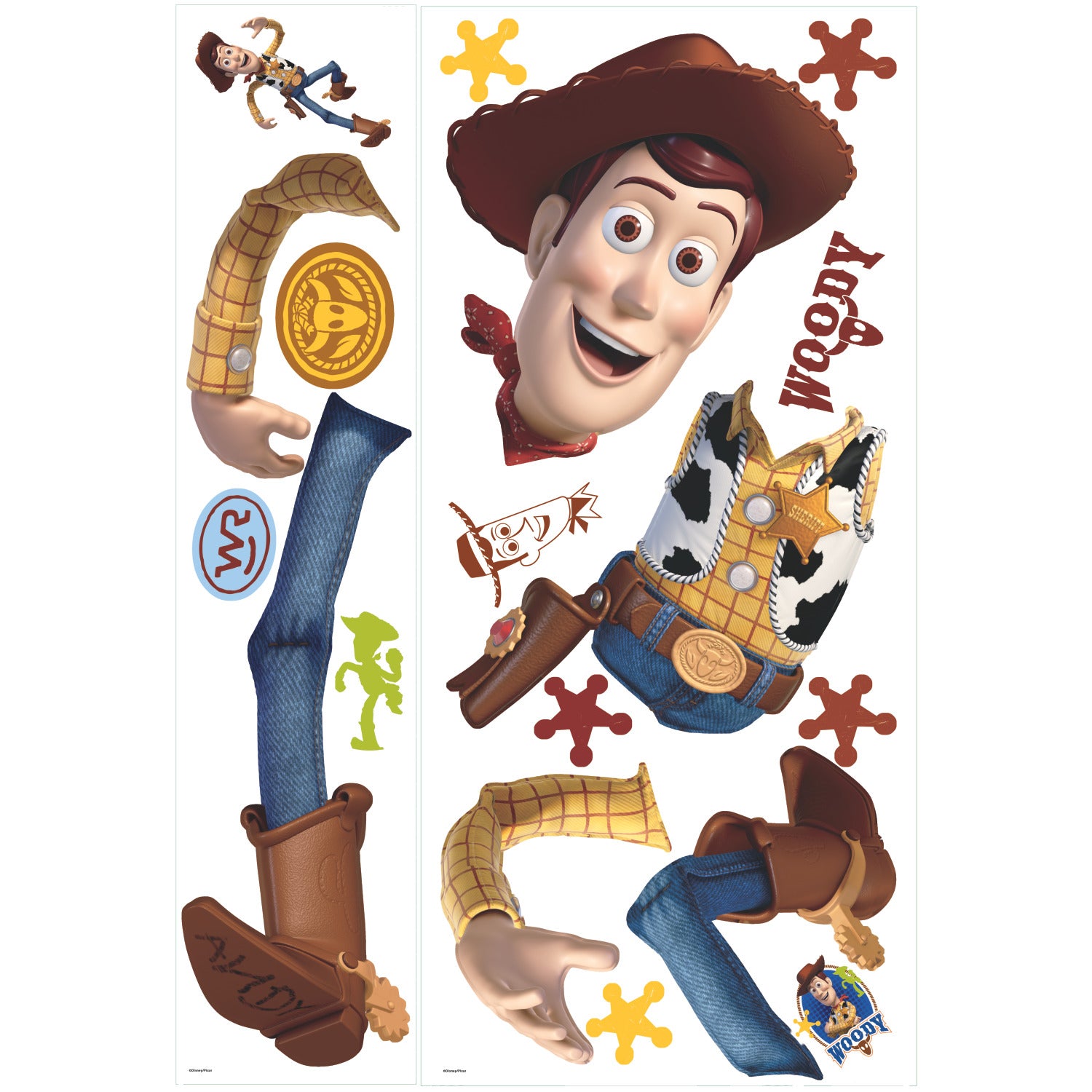 Toy Story Woody Giant Wall Decals | WallPops