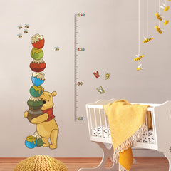 Winnie The Pooh Pooh Inches Wall Decals in a room setting