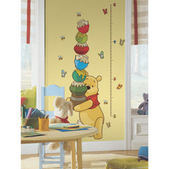 Winnie The Pooh Pooh Inches Wall Decals in a room setting