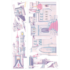 Disney Princess Princess Castle Wall Decals - panels