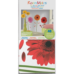Small Gerber Daisies Wall Decals - packaging