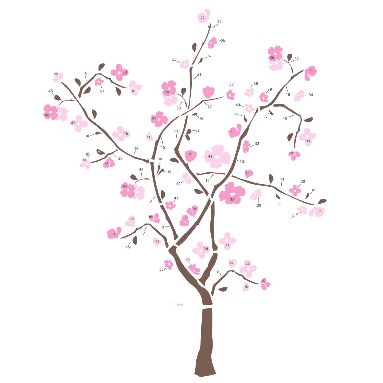 Spring Blossom Wall Decals by WallPops