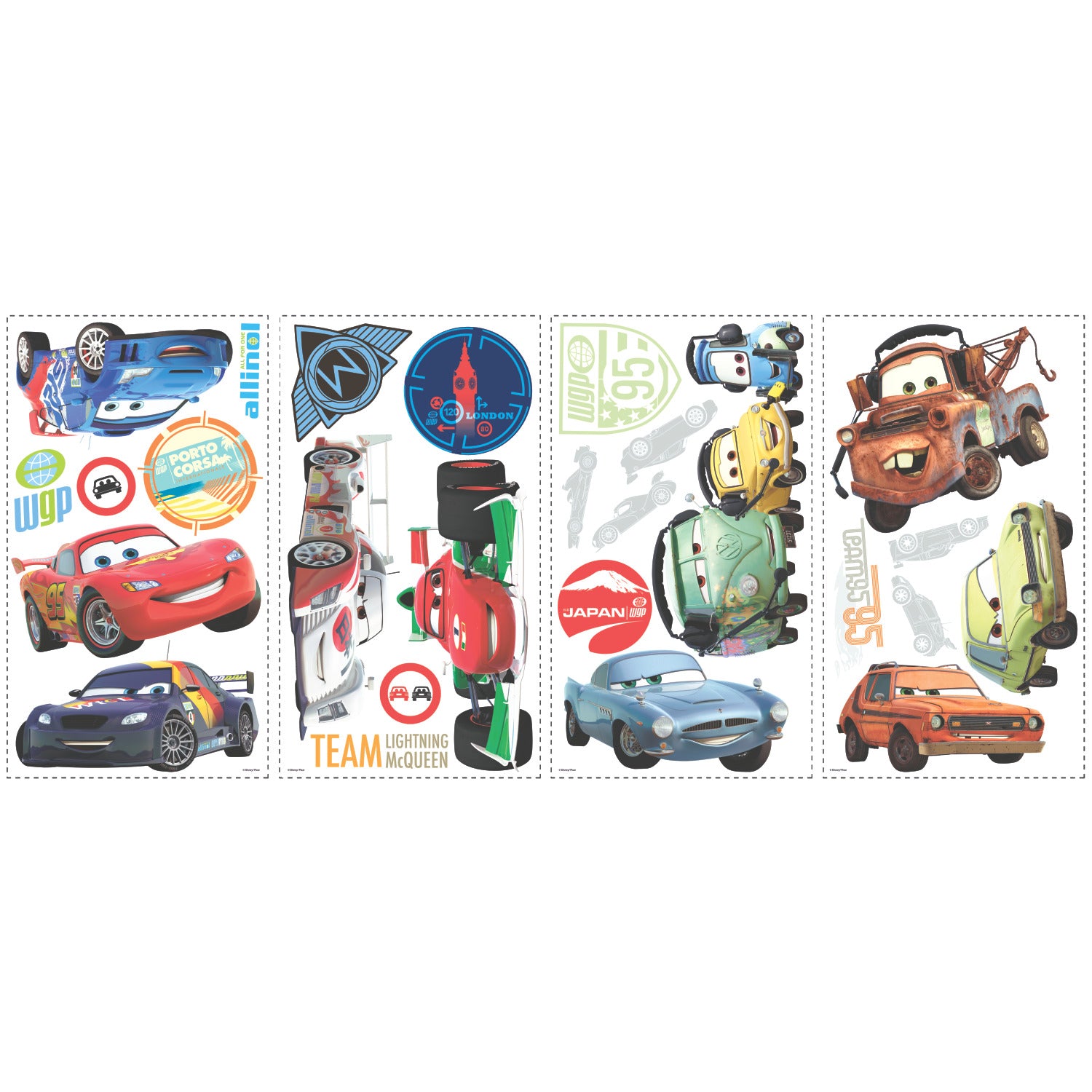 Cars 2 Wall Decals by WallPops