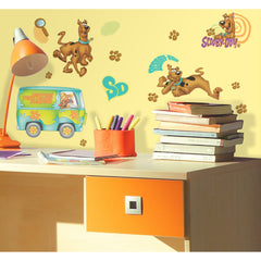 Scooby Doo Wall Decals in a room setting