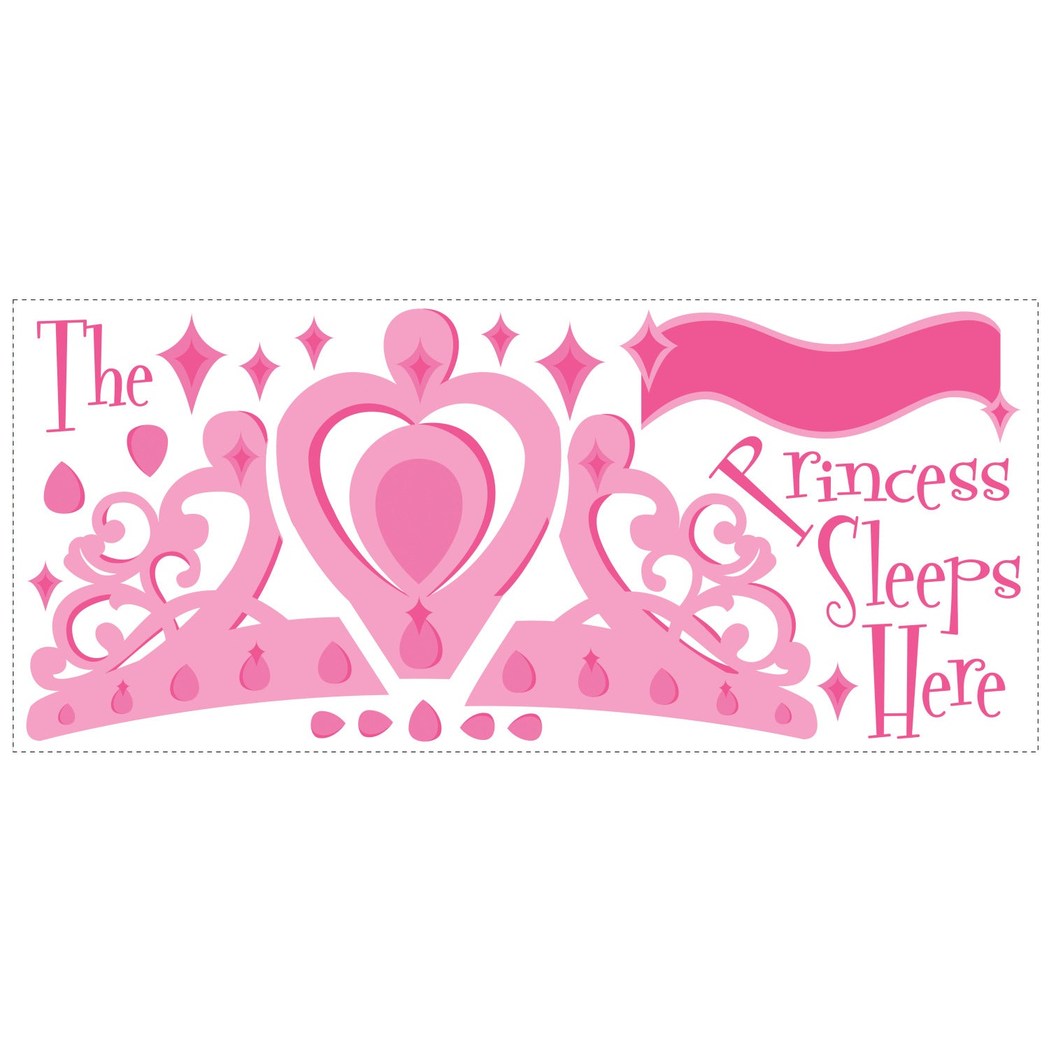 Princess Sleeps Here Wall Decals by WallPops