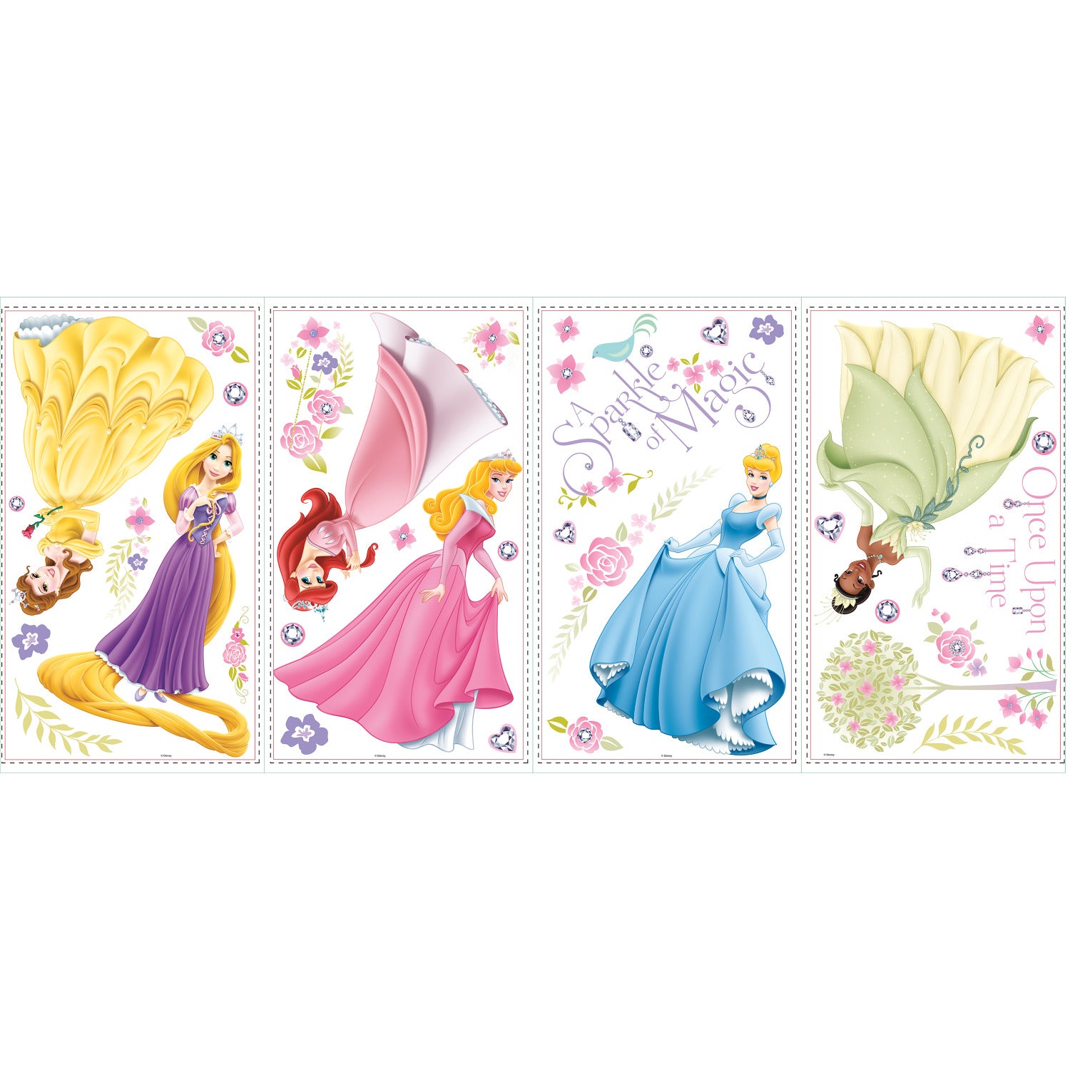 Disney Princess Glow Princess Wall Decals by WallPops