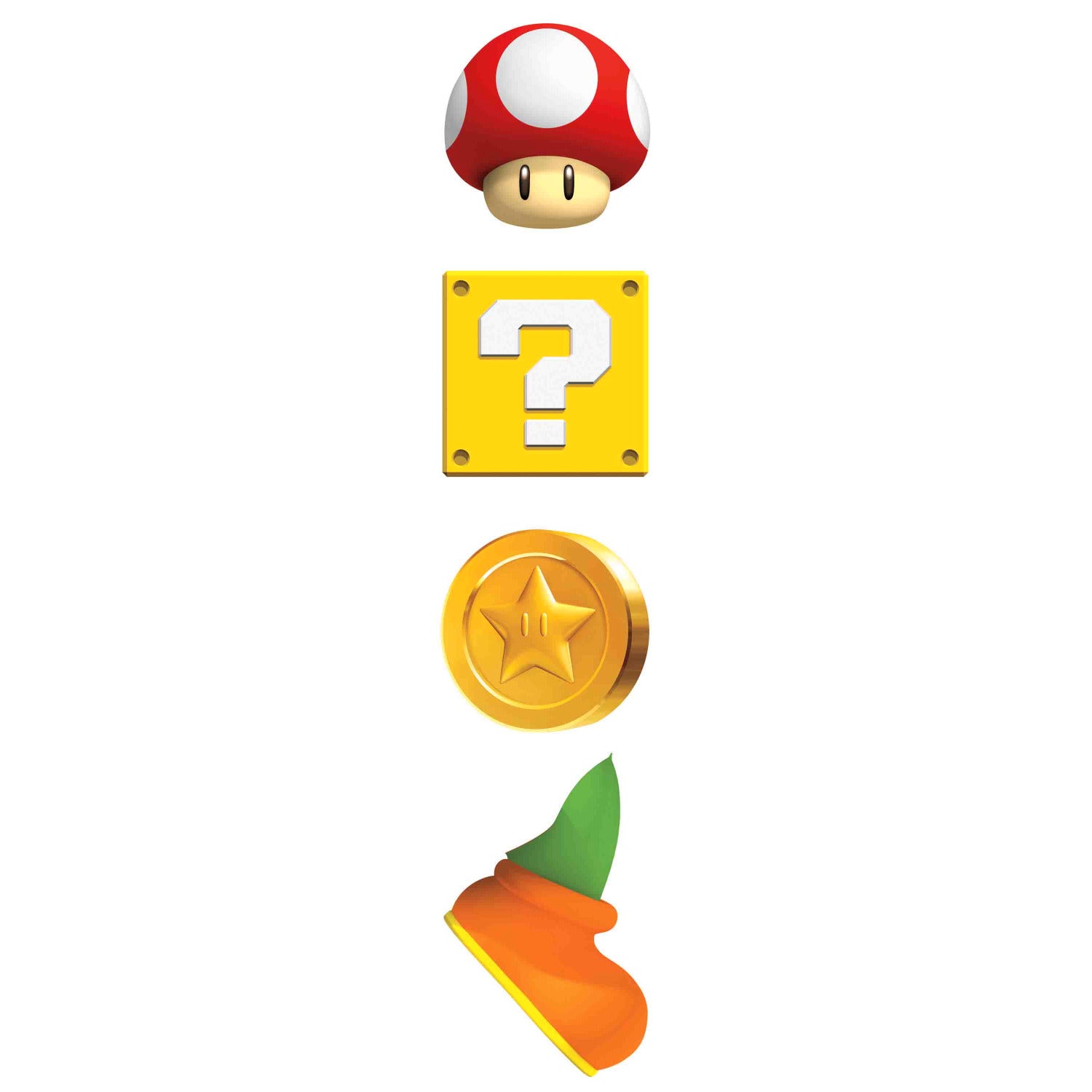 Nintendo Yoshi/Mario Giant Wall Decals - panels