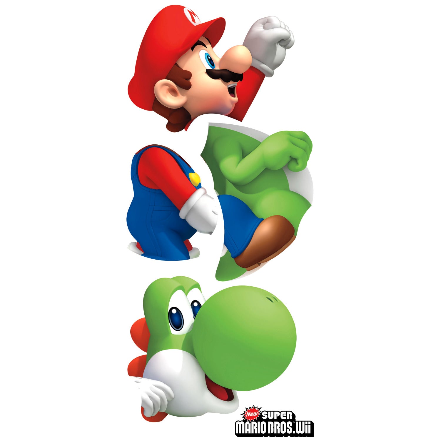 Nintendo Yoshi/Mario Giant Wall Decals - panels