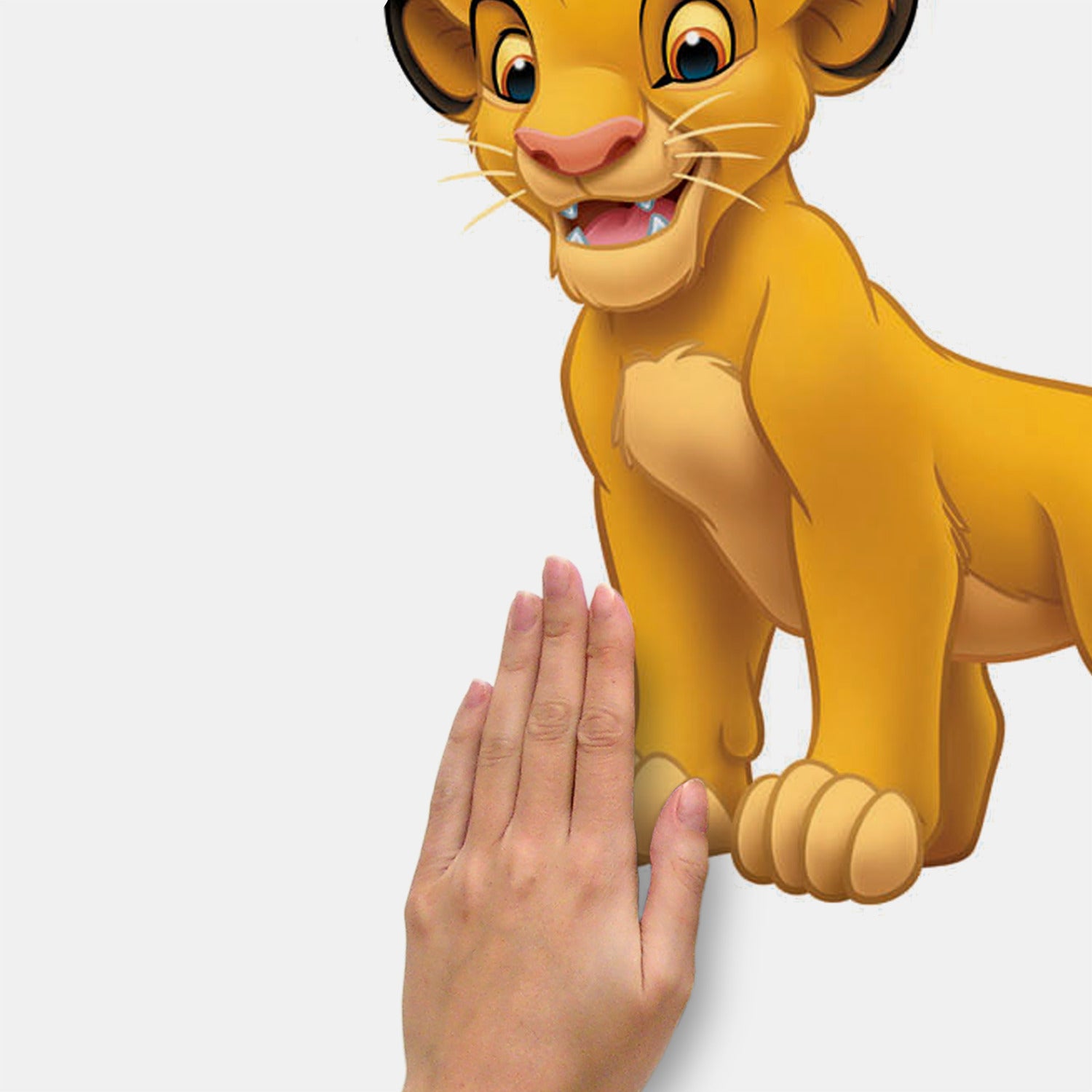 The Lion King Rafiki Inches Wall Decals - how to stick