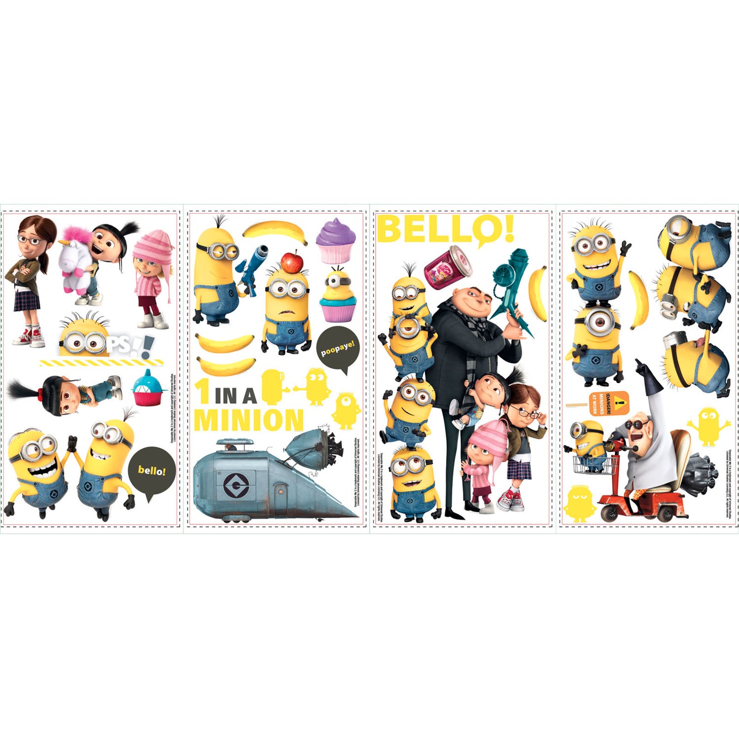 Despicable Me 2 Wall Decals by WallPops