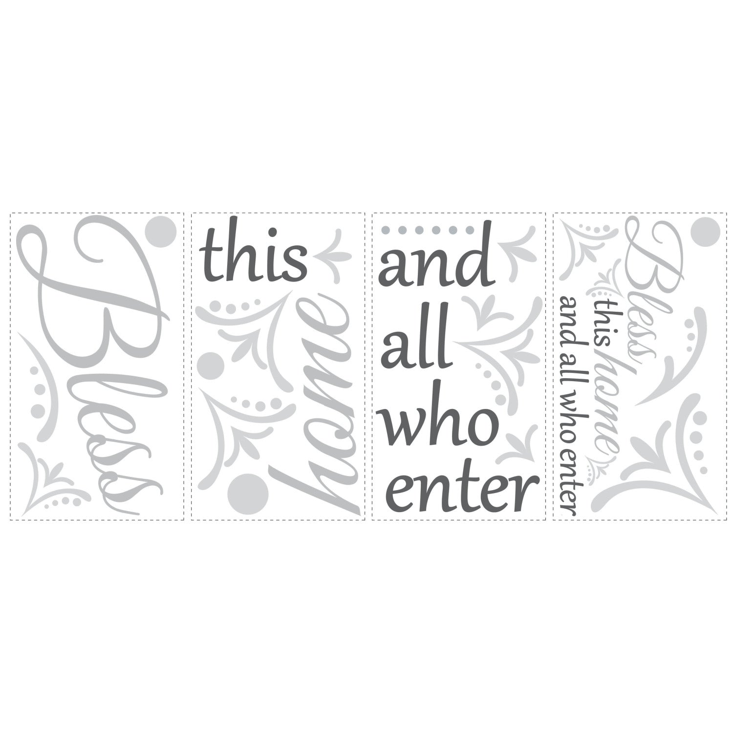 Bless This Home Wall Decals by WallPops