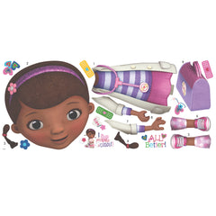 Doc Mcstuffins Giant Wall Decals - panels