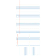 Notebook Paper Giant Wall Decals by WallPops