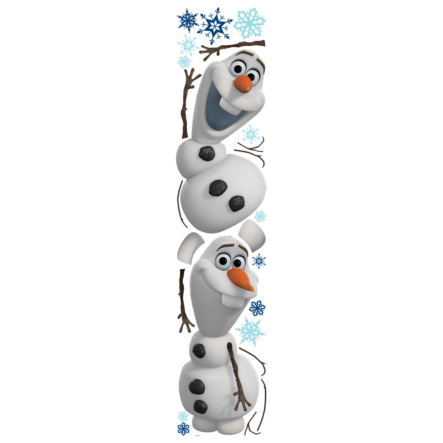 Disney Frozen Olaf the Snow Man Wall Decals