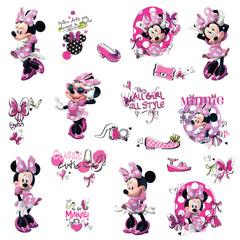 Minnie Fashionista Wall Decals by WallPops