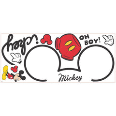 Mickey Mouse - All About Mickey Giant Wall Decals - panels