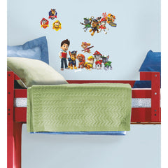 Paw Patrol Wall Decals in a room setting