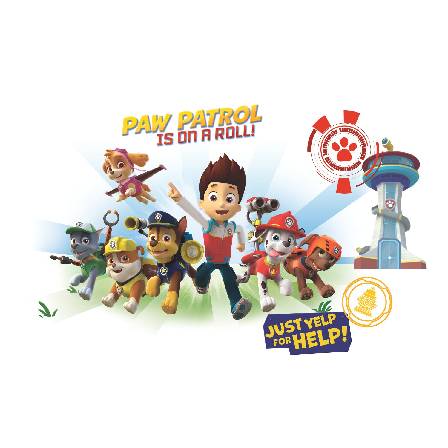 Paw Patrol Wall Graphix Giant Wall Decals by WallPops