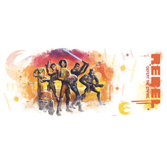 Star Wars Rebels Watercolor Wall Decals - panels