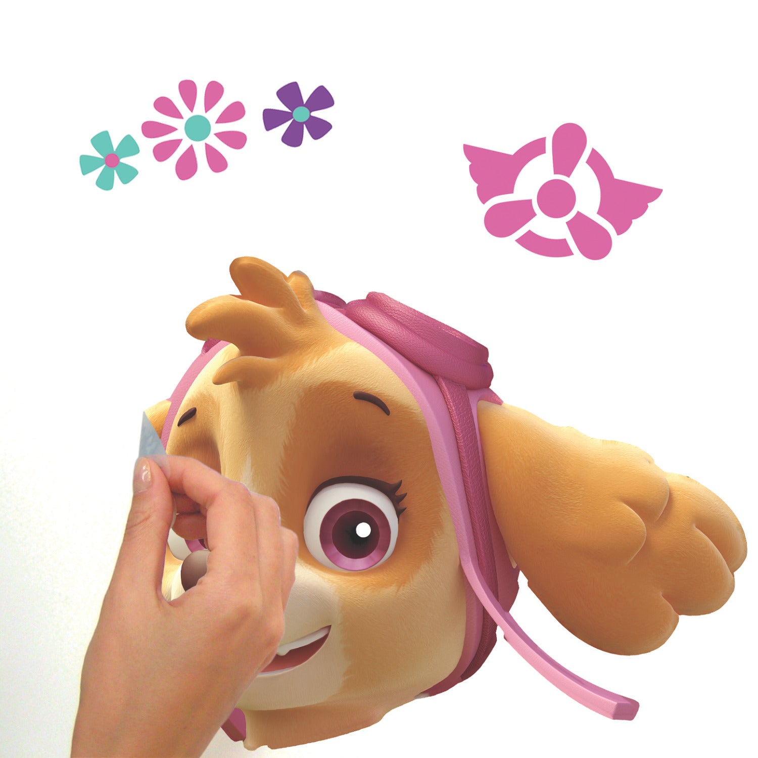 Paw Patrol Skye Giant Wall Decals - peel and stick