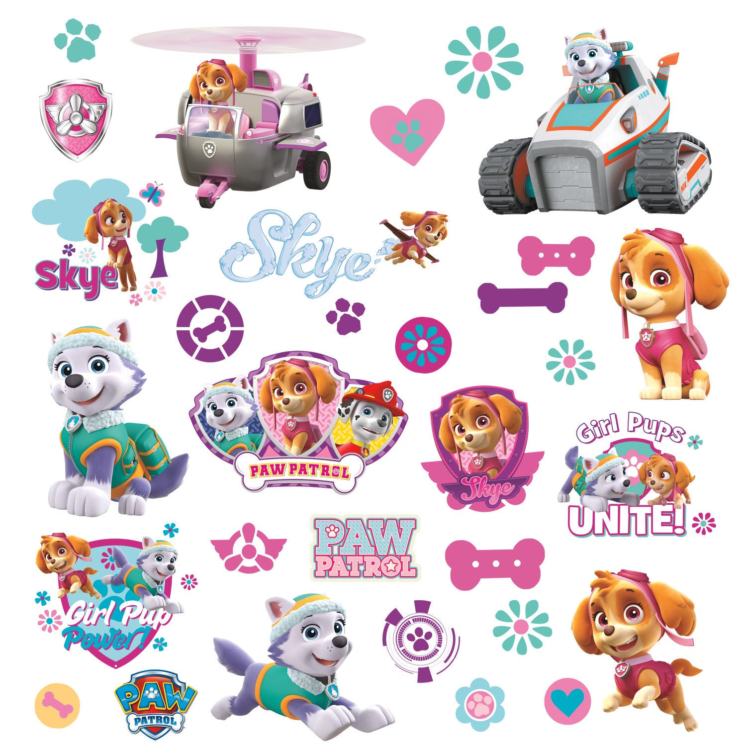 Paw Patrol Girl Pups Wall Decals by WallPops