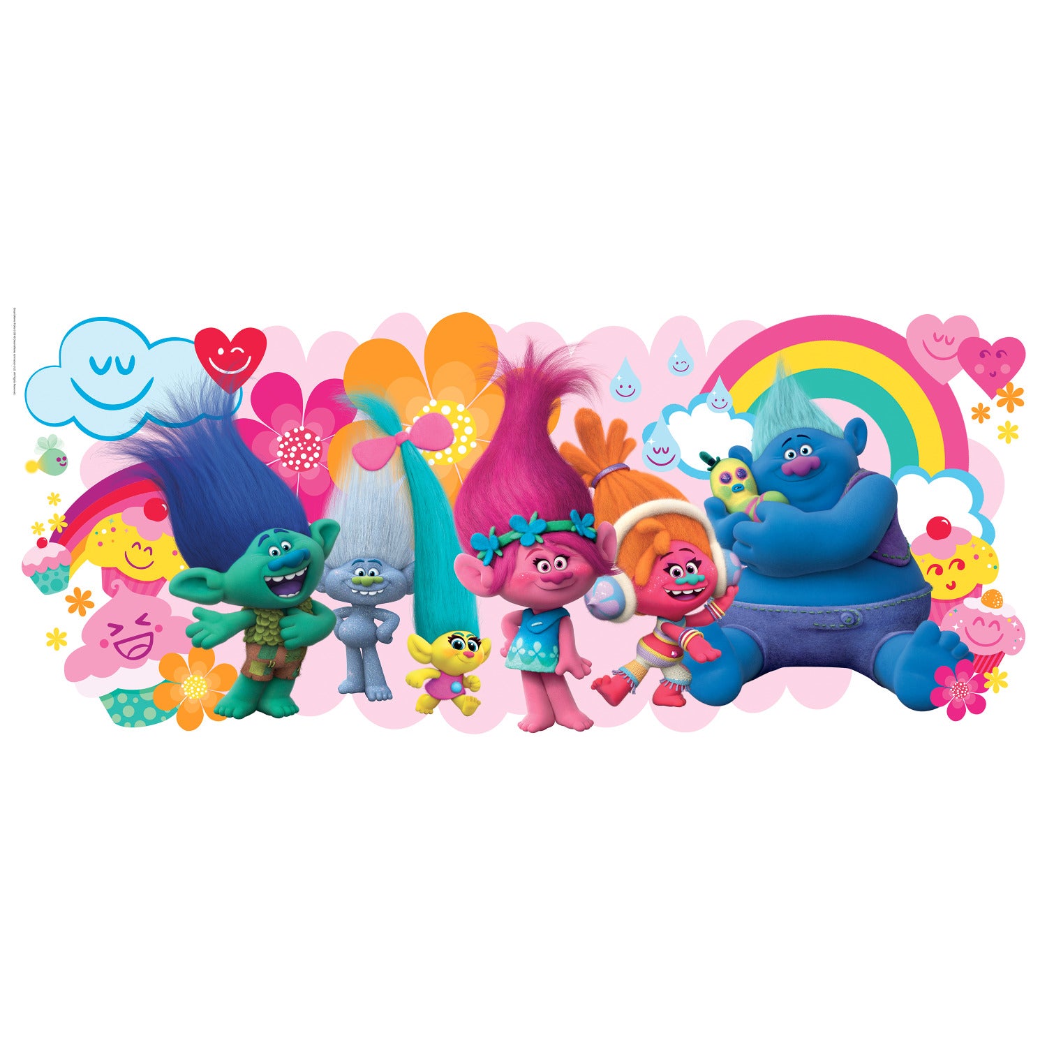 Trolls Movie Giant Wall Decals by WallPops